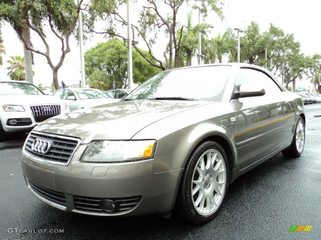 Dakar Beige Metallic 2005 Audi A4 1.8T Cabriolet Exterior Photo #51527938