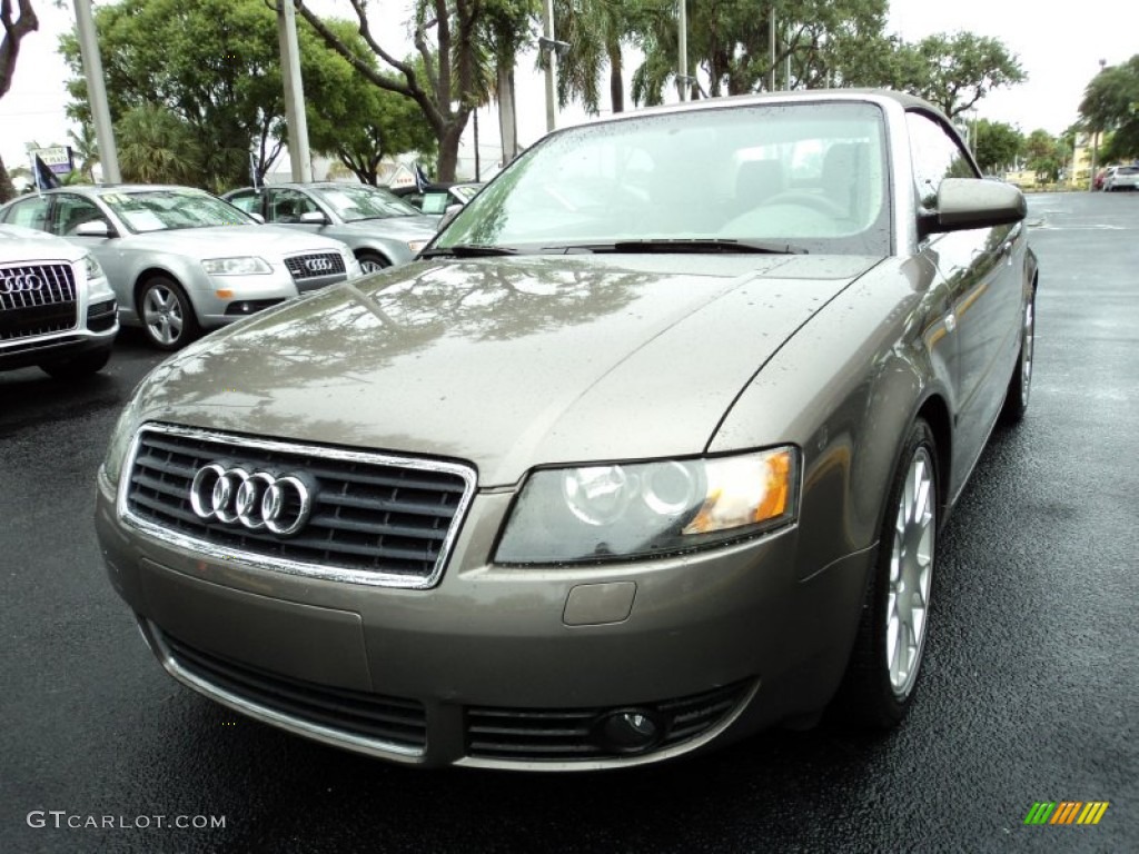 Dakar Beige Metallic 2005 Audi A4 1.8T Cabriolet Exterior Photo #51527950