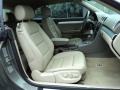 Beige 2005 Audi A4 1.8T Cabriolet Interior Color