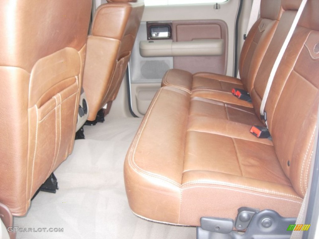 2006 F150 King Ranch SuperCrew 4x4 - Oxford White / Castano Brown Leather photo #18