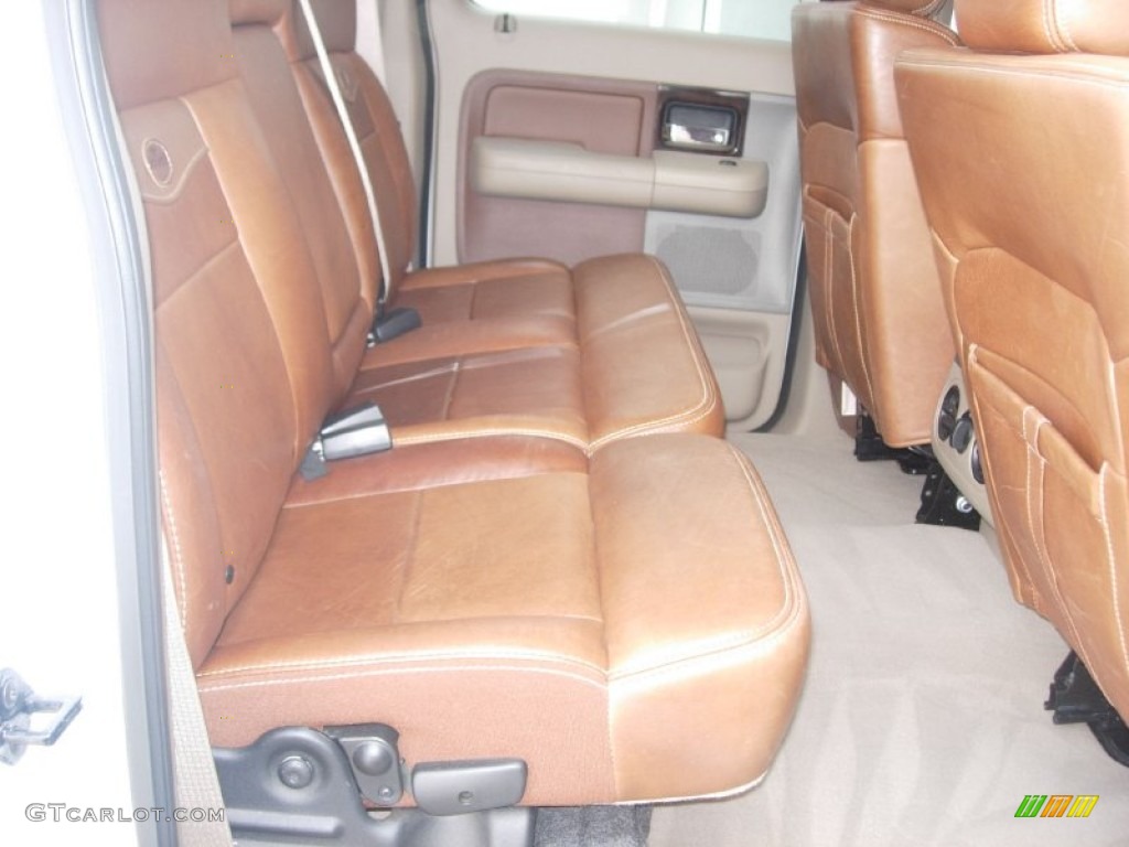 2006 F150 King Ranch SuperCrew 4x4 - Oxford White / Castano Brown Leather photo #19