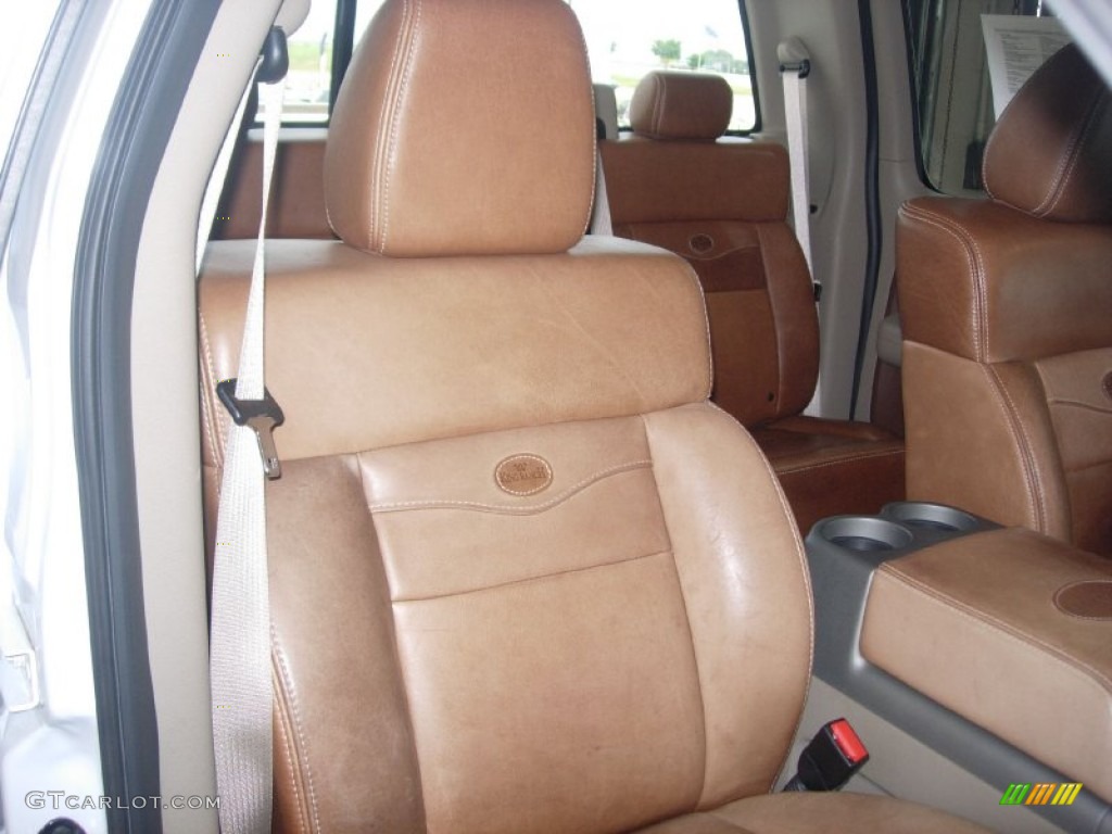2006 F150 King Ranch SuperCrew 4x4 - Oxford White / Castano Brown Leather photo #21