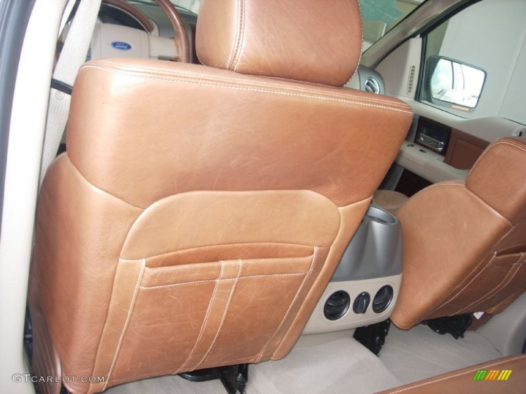 2006 F150 King Ranch SuperCrew 4x4 - Oxford White / Castano Brown Leather photo #23