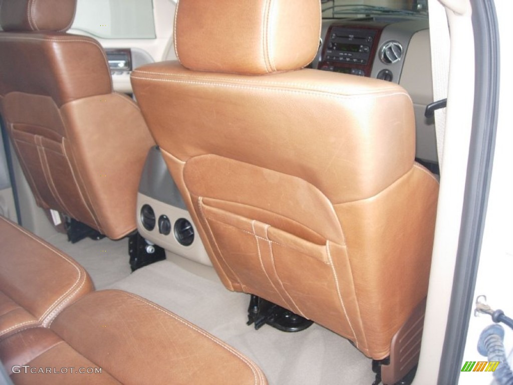 2006 F150 King Ranch SuperCrew 4x4 - Oxford White / Castano Brown Leather photo #24