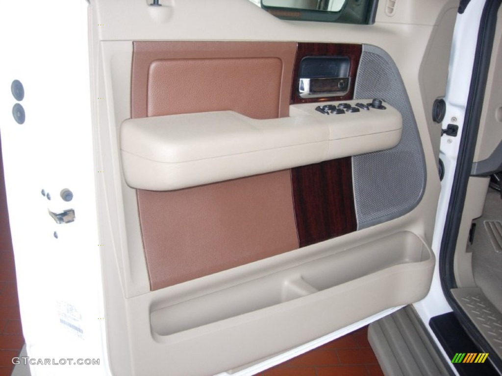 2006 F150 King Ranch SuperCrew 4x4 - Oxford White / Castano Brown Leather photo #26