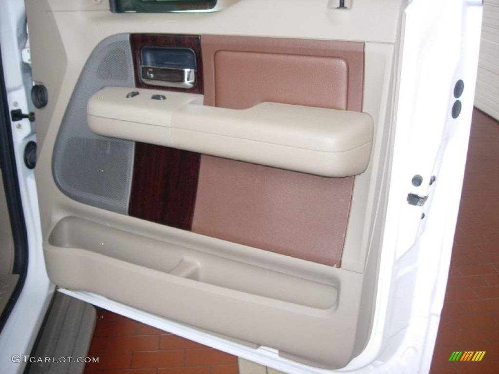 2006 F150 King Ranch SuperCrew 4x4 - Oxford White / Castano Brown Leather photo #29