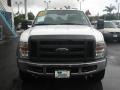 Oxford White - F450 Super Duty XL Regular Cab 4x4 Dually Commerical Photo No. 2