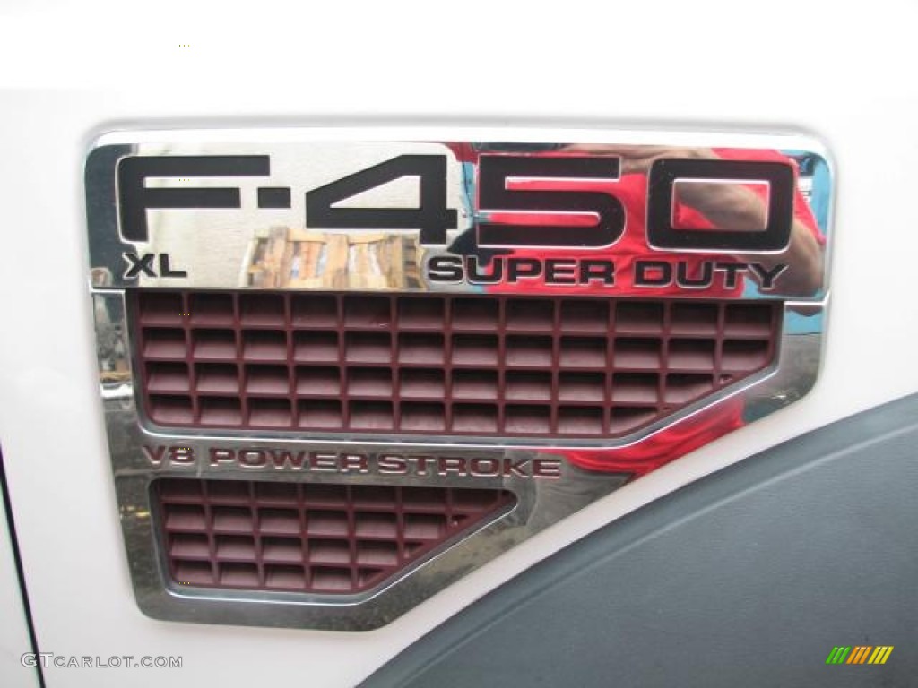 2008 Ford F450 Super Duty XL Regular Cab 4x4 Dually Commerical Marks and Logos Photos