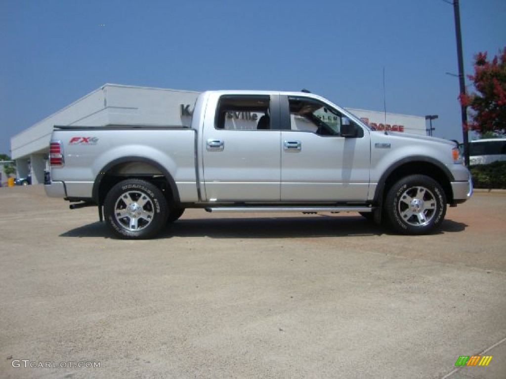 2006 F150 FX4 SuperCrew 4x4 - Silver Metallic / Medium/Dark Flint photo #2