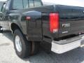 1997 Black Ford F350 XLT Extended Cab Dually  photo #9