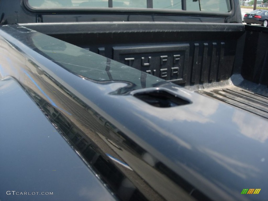 1997 F350 XLT Extended Cab Dually - Black / Opal Grey photo #18