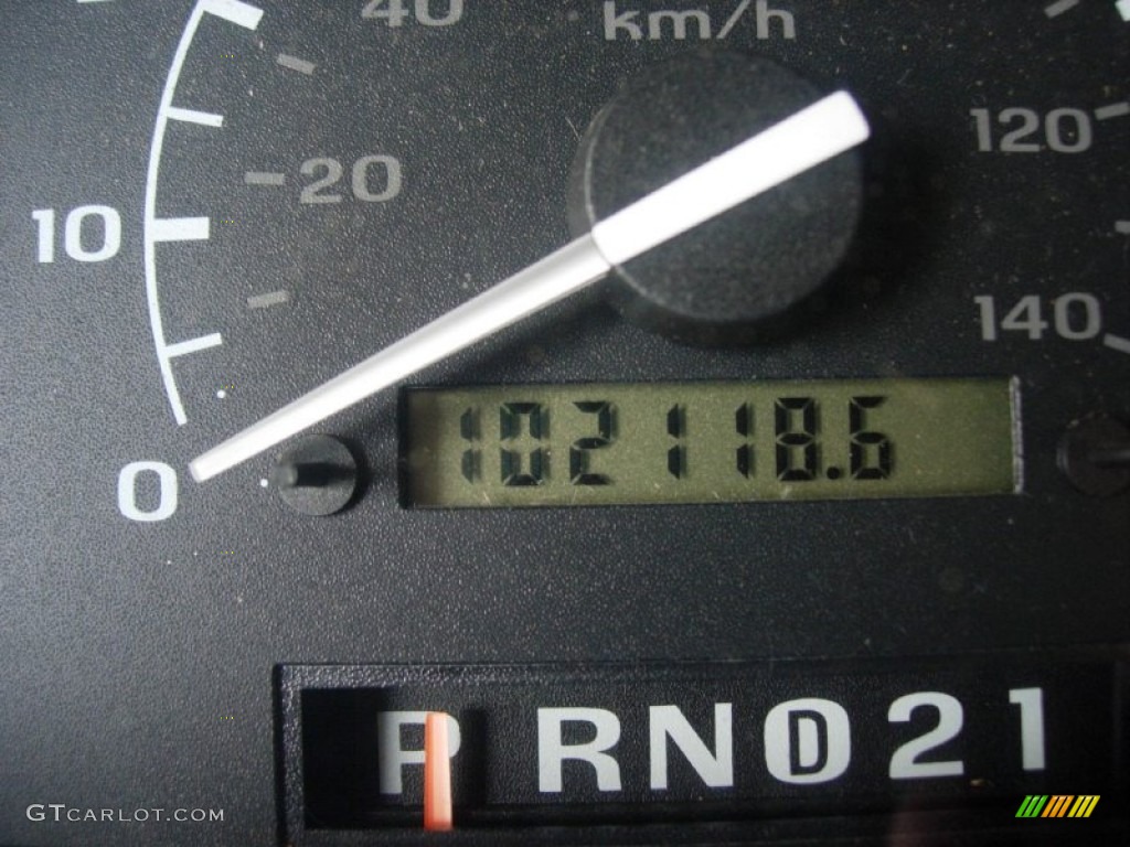 1997 F350 XLT Extended Cab Dually - Black / Opal Grey photo #19