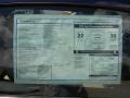  2012 Eos Lux Window Sticker