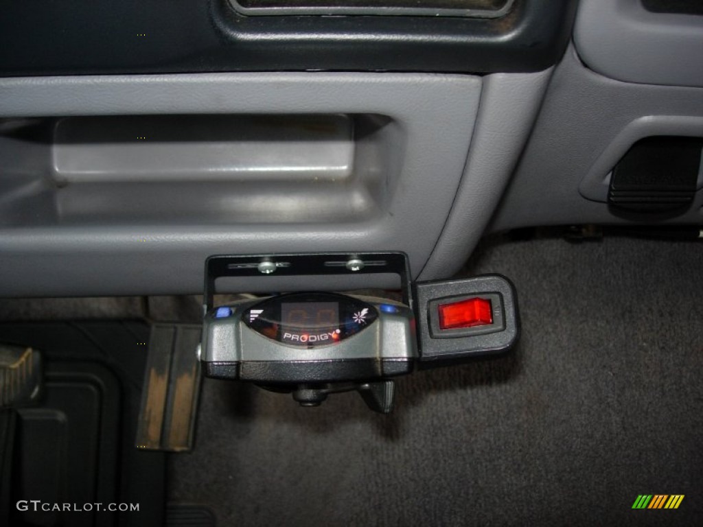 1997 F350 XLT Extended Cab Dually - Black / Opal Grey photo #28