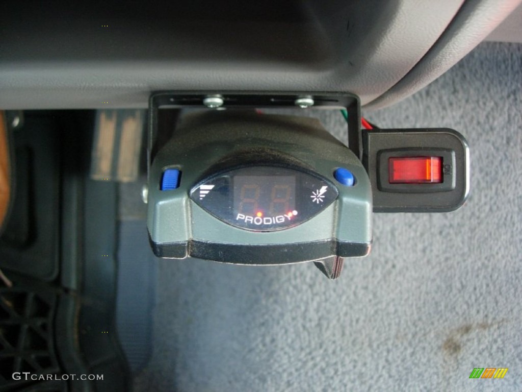 1997 F350 XLT Extended Cab Dually - Black / Opal Grey photo #29