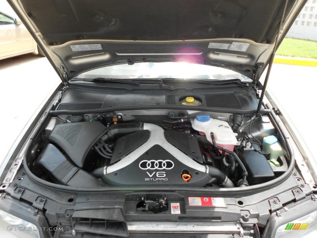 2002 Audi Allroad 2.7T quattro 2.7 Liter Turbocharged DOHC 30-Valve V6 Engine Photo #51530614