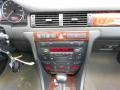2002 Audi Allroad Platinum/Saber Black Interior Controls Photo