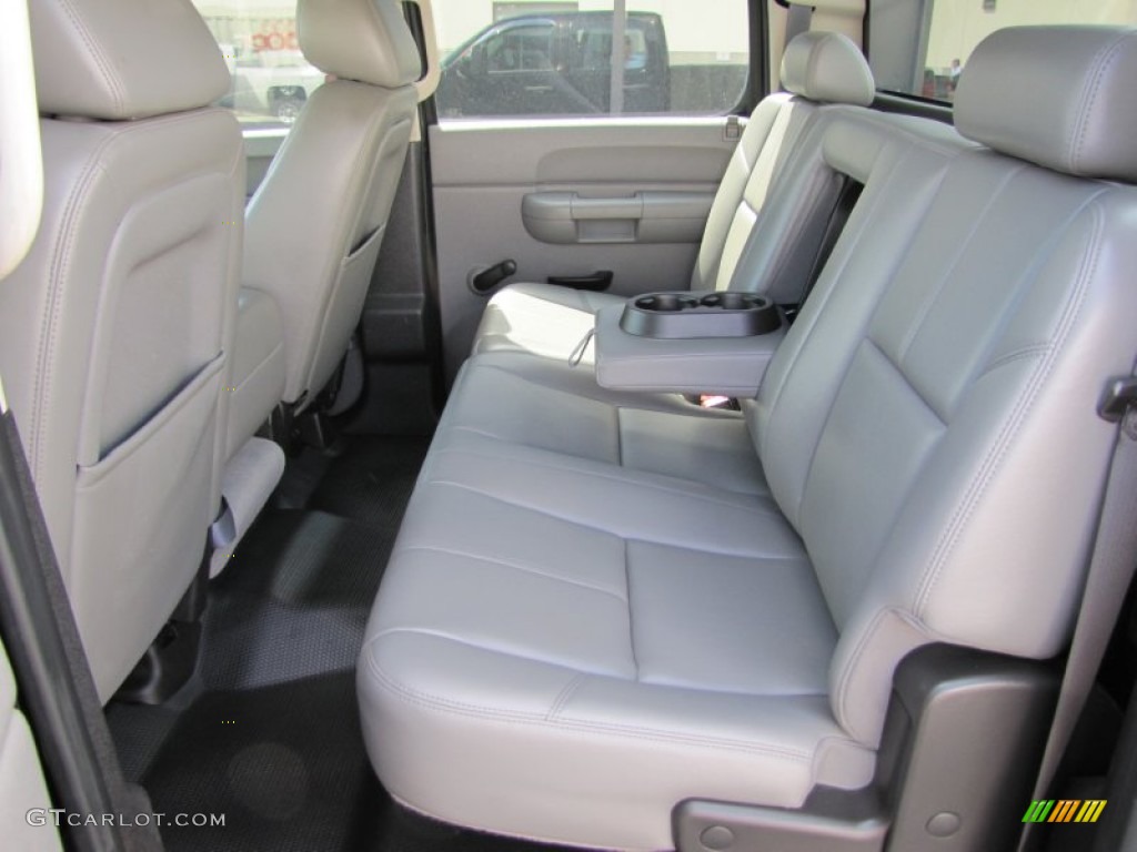 Dark Titanium Interior 2010 Chevrolet Silverado 3500HD Work Truck Crew Cab 4x4 Photo #51531487