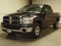 2008 Brilliant Black Crystal Pearl Dodge Ram 1500 SXT Quad Cab  photo #1