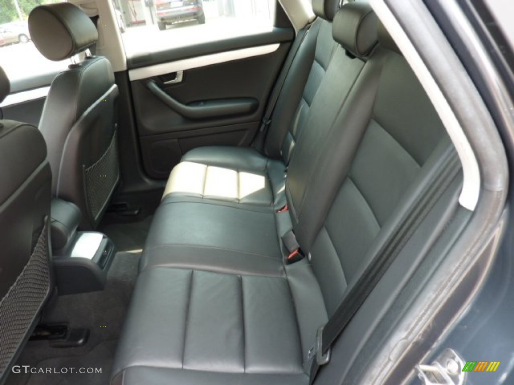 Black Interior 2008 Audi A4 2.0T quattro Sedan Photo #51531757