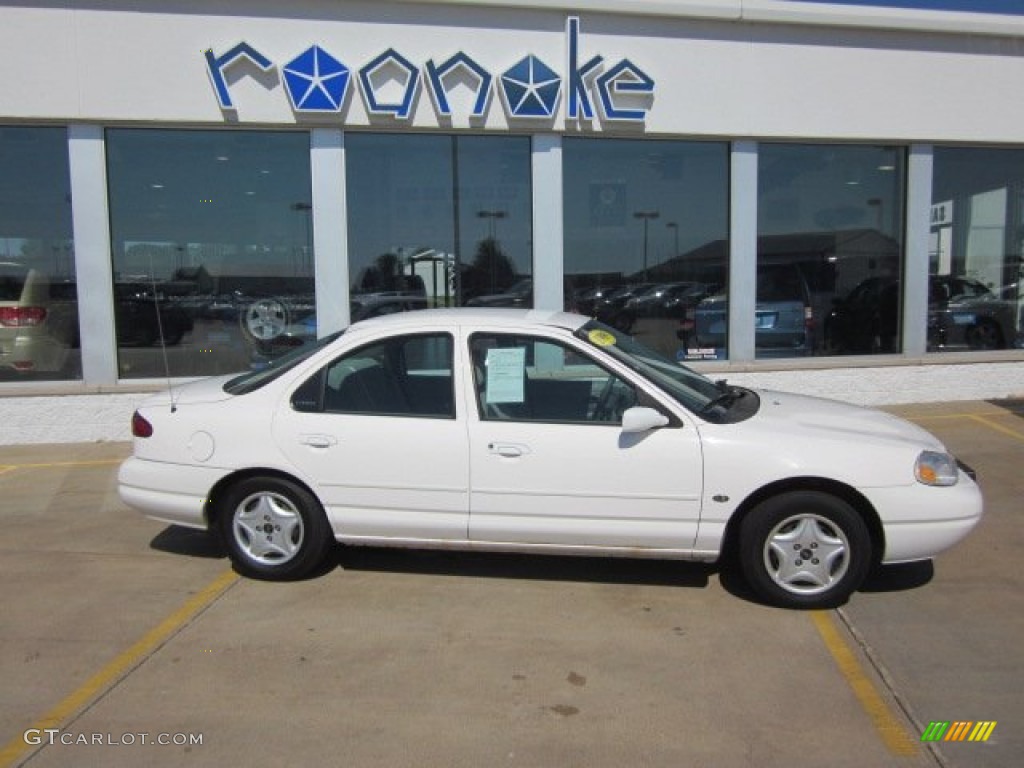 1999 Contour LX - Vibrant White / Graystone photo #1