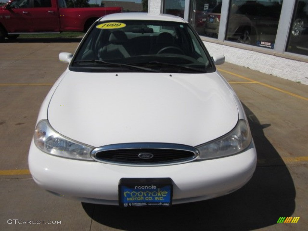 1999 Contour LX - Vibrant White / Graystone photo #6