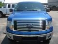 2011 Blue Flame Metallic Ford F150 XLT SuperCrew 4x4  photo #2