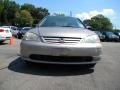 Titanium Metallic - Civic LX Sedan Photo No. 4