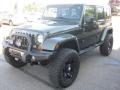 2007 Jeep Green Metallic Jeep Wrangler Unlimited Sahara 4x4  photo #10
