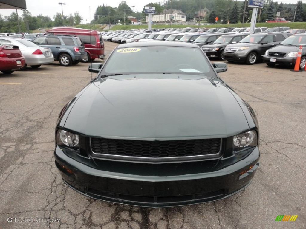 Highland Green Metallic 2008 Ford Mustang Bullitt Coupe Exterior Photo #51534134