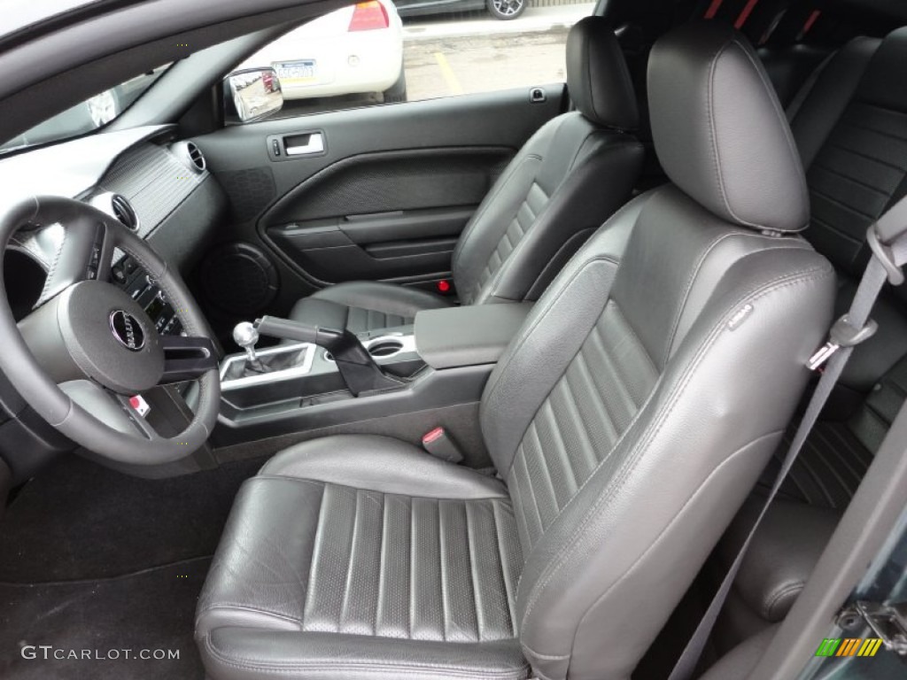 Dark Charcoal Interior 2008 Ford Mustang Bullitt Coupe Photo #51534173