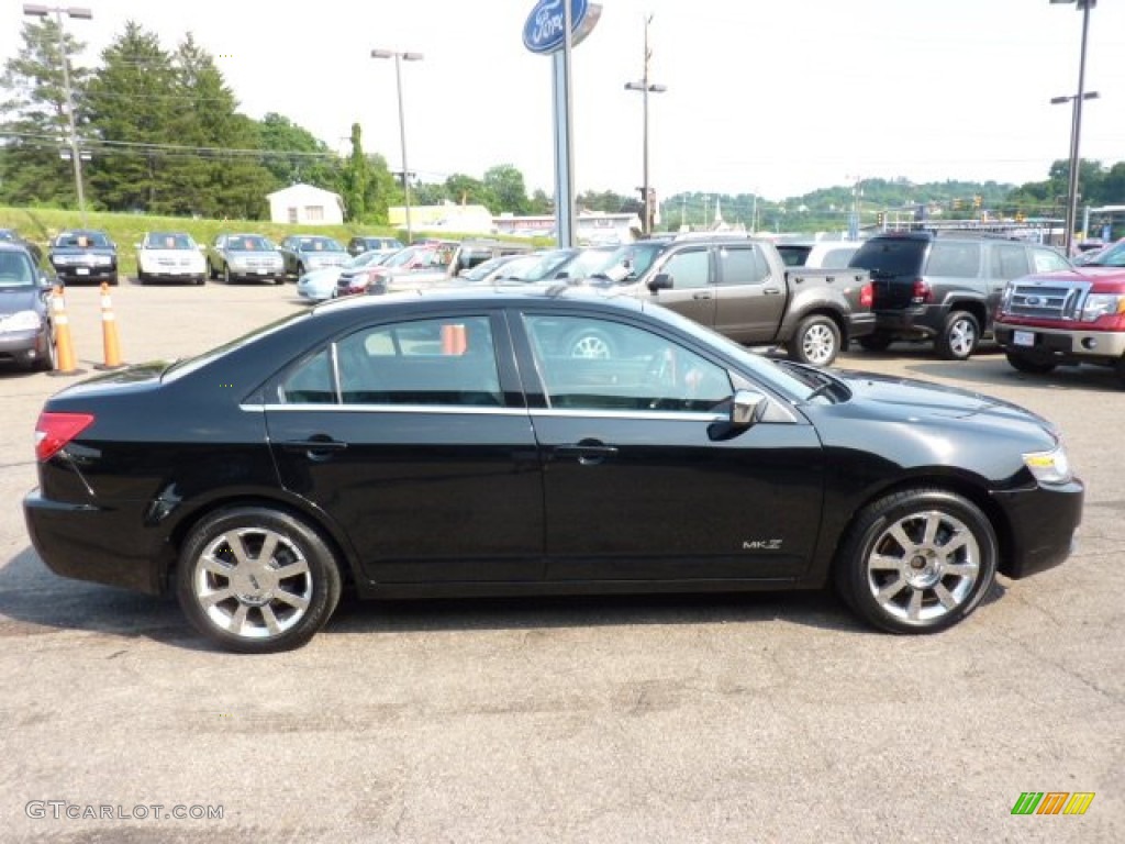 2008 MKZ AWD Sedan - Black / Dark Charcoal photo #5