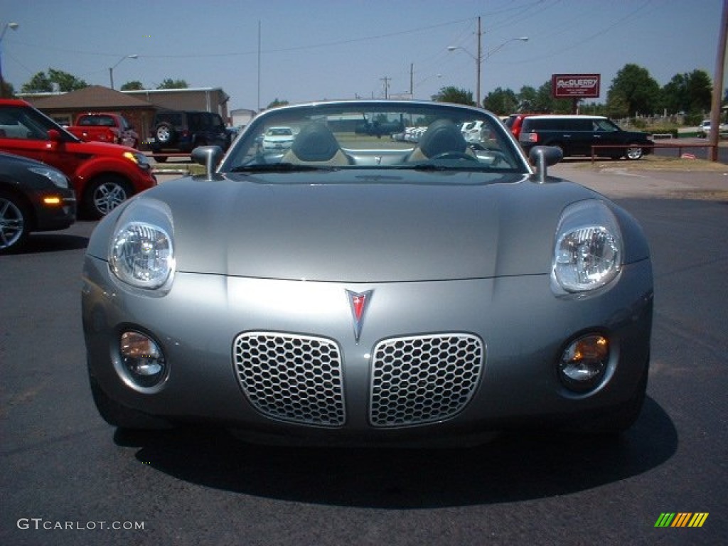 2007 Solstice Roadster - Sly Gray / Steel/Sand photo #3