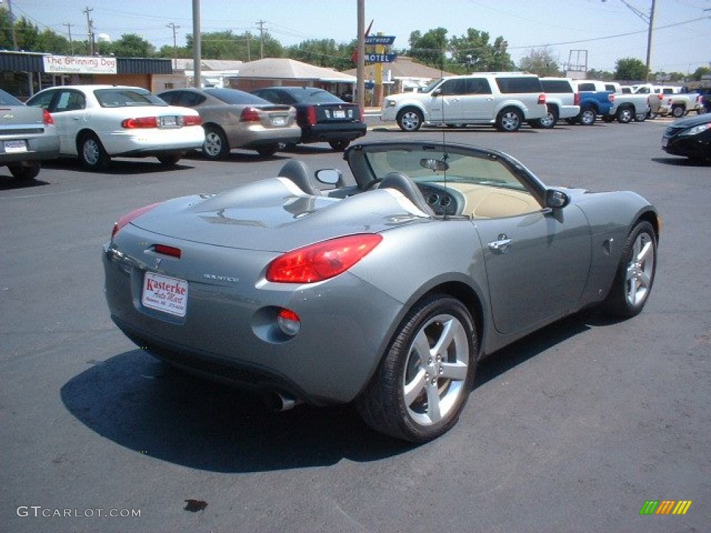 2007 Solstice Roadster - Sly Gray / Steel/Sand photo #6