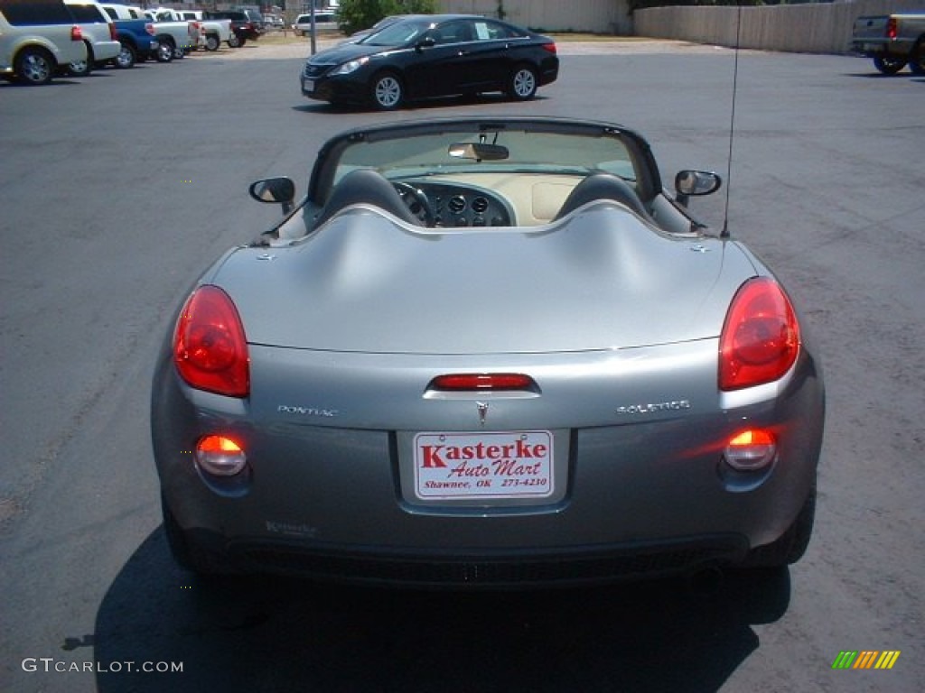 2007 Solstice Roadster - Sly Gray / Steel/Sand photo #7