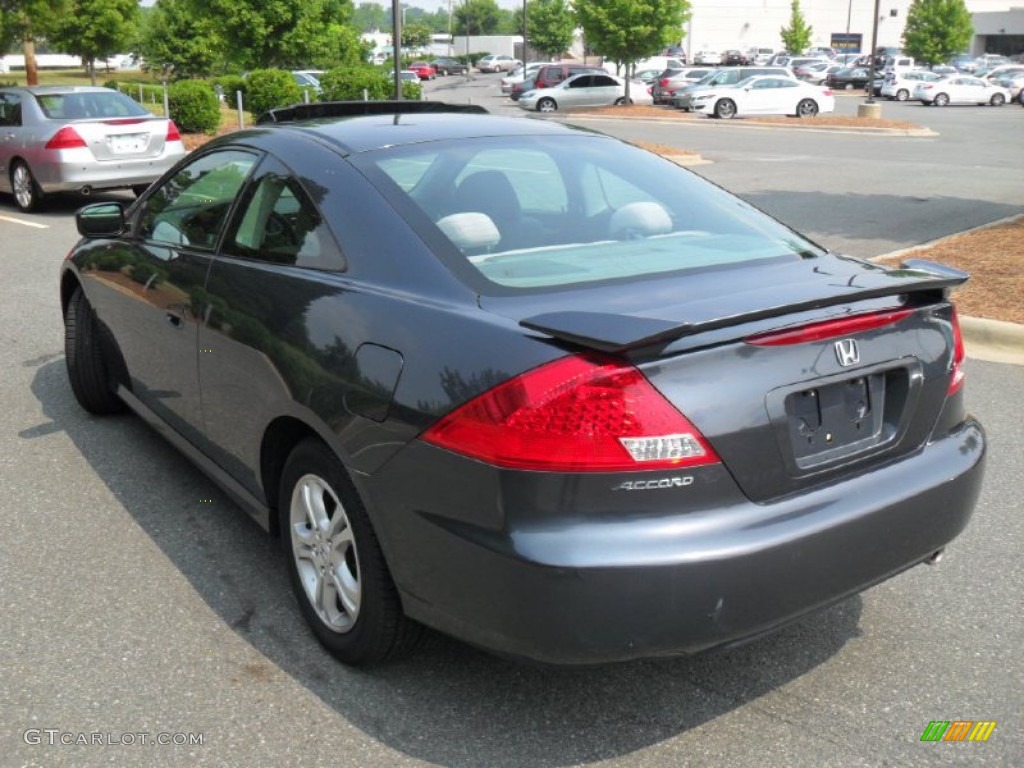 2007 Accord EX Coupe - Graphite Pearl / Gray photo #2