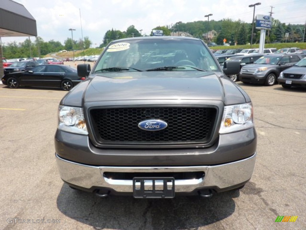 2006 F150 XLT SuperCrew 4x4 - Dark Shadow Grey Metallic / Medium/Dark Flint photo #7