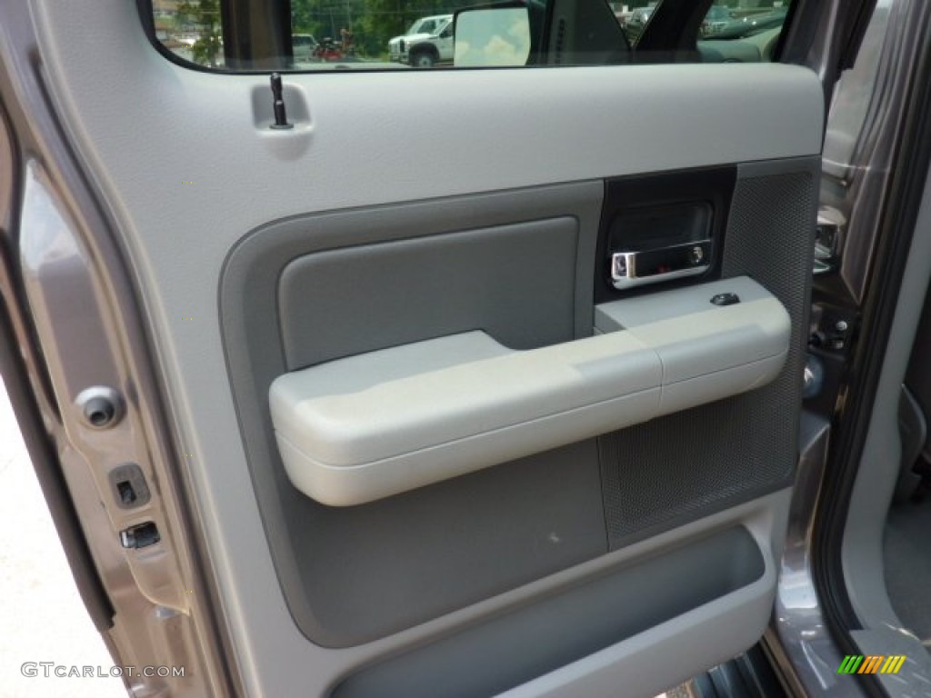 2006 F150 XLT SuperCrew 4x4 - Dark Shadow Grey Metallic / Medium/Dark Flint photo #13