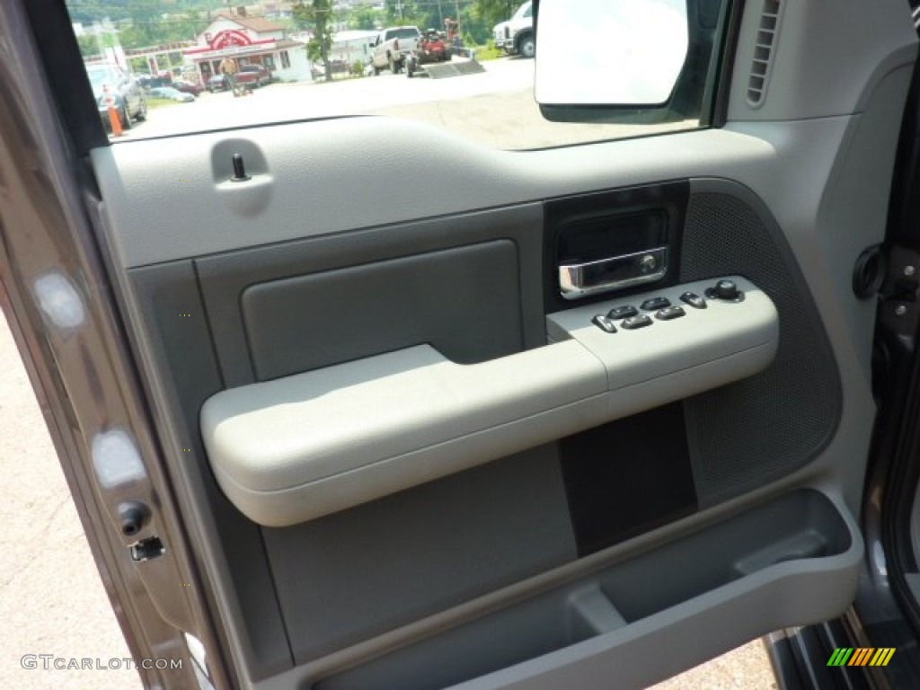 2006 F150 XLT SuperCrew 4x4 - Dark Shadow Grey Metallic / Medium/Dark Flint photo #14