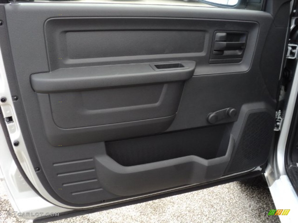 2011 Ram 1500 ST Regular Cab - Bright Silver Metallic / Dark Slate Gray/Medium Graystone photo #6