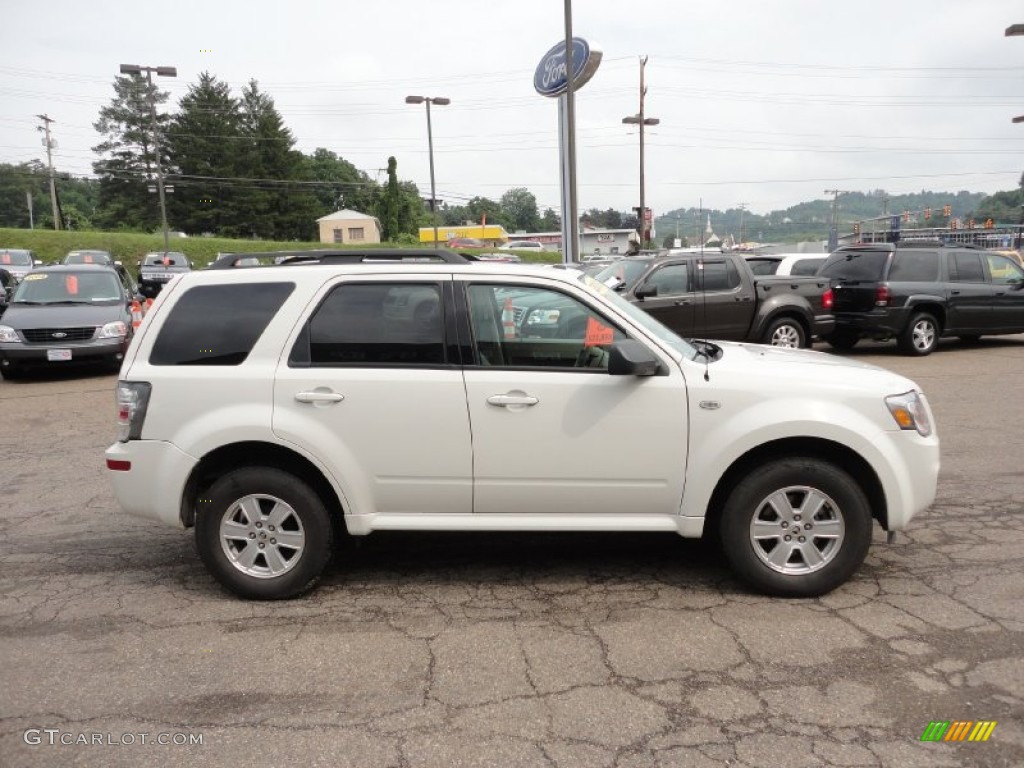 White Suede 2009 Mercury Mariner V6 4WD Exterior Photo #51537433