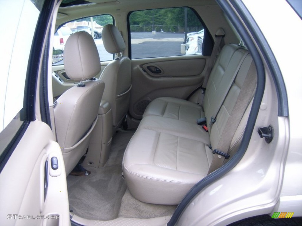 Medium/Dark Pebble Interior 2007 Ford Escape Limited 4WD Photo #51537484