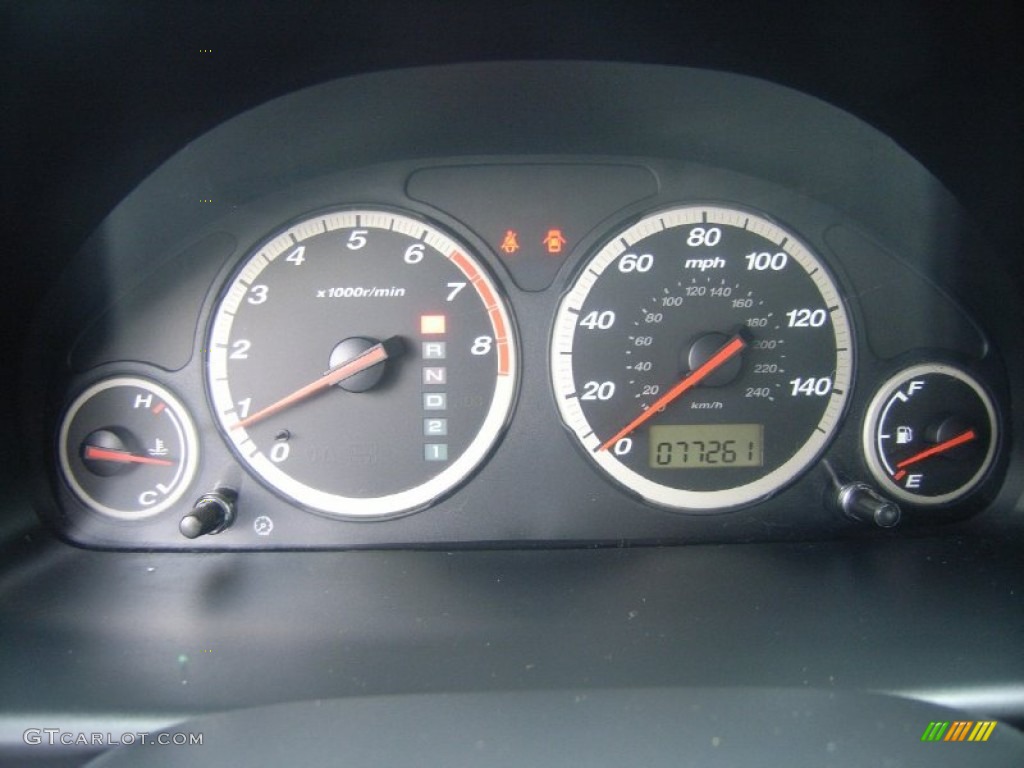 2005 Honda CR-V LX 4WD Gauges Photos