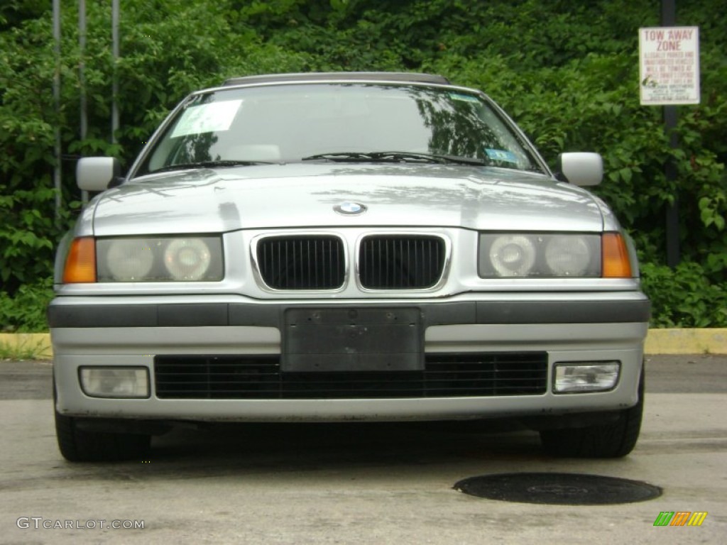 Arctic Silver Metallic 1997 BMW 3 Series 328i Sedan Exterior Photo #51538669