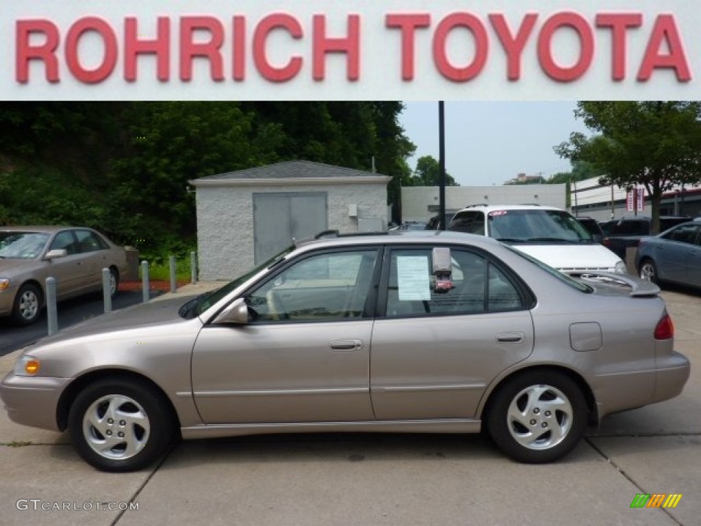 1998 Corolla LE - Sandrift Pearl Metallic / Beige photo #1