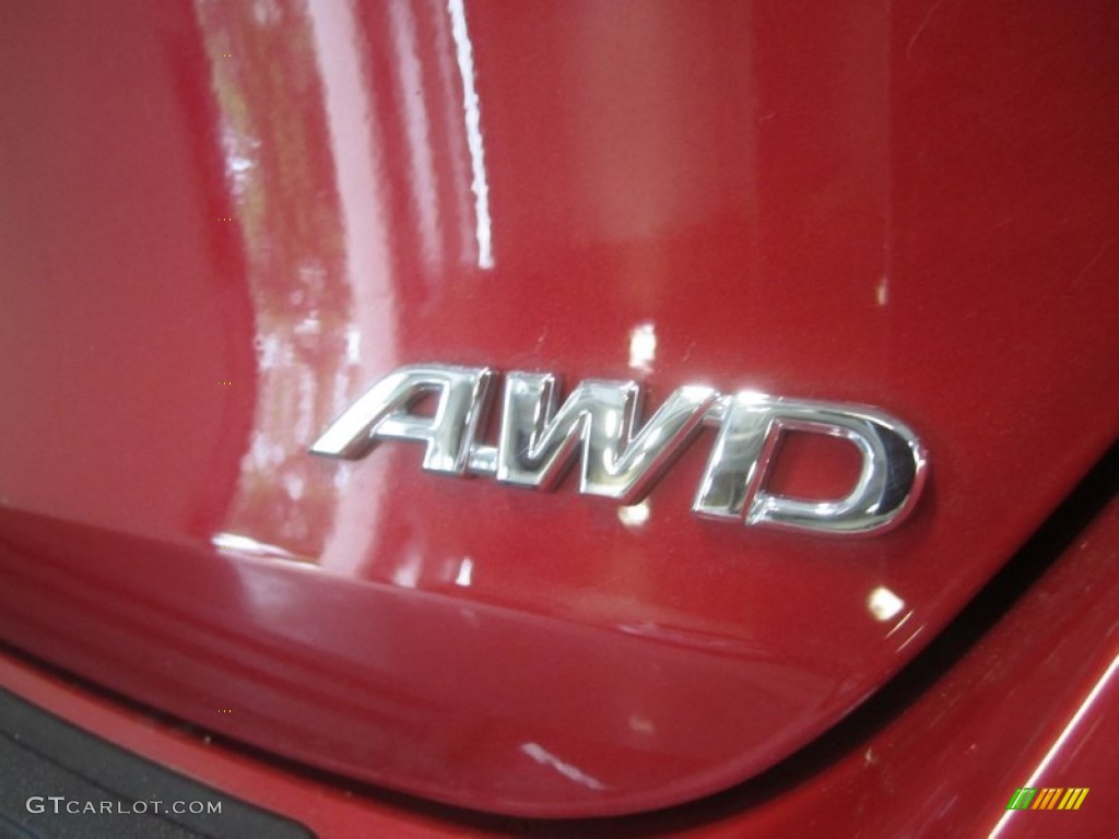 2009 Venza V6 AWD - Barcelona Red Metallic / Ivory photo #16