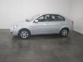 2010 Platinum Silver Hyundai Accent GLS 4 Door  photo #3