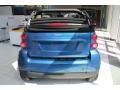 Blue Metallic 2009 Smart fortwo passion cabriolet Exterior