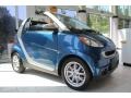 Blue Metallic 2009 Smart fortwo passion cabriolet Exterior