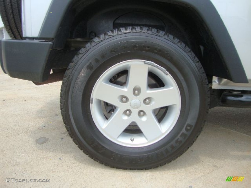 2008 Jeep Wrangler X 4x4 Right Hand Drive Wheel Photo #51544260